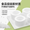 Rectangular best-selling mousse silicone cake mold, circular shape, easy to demold, high-temperature resistant baking silicone mold Specification image